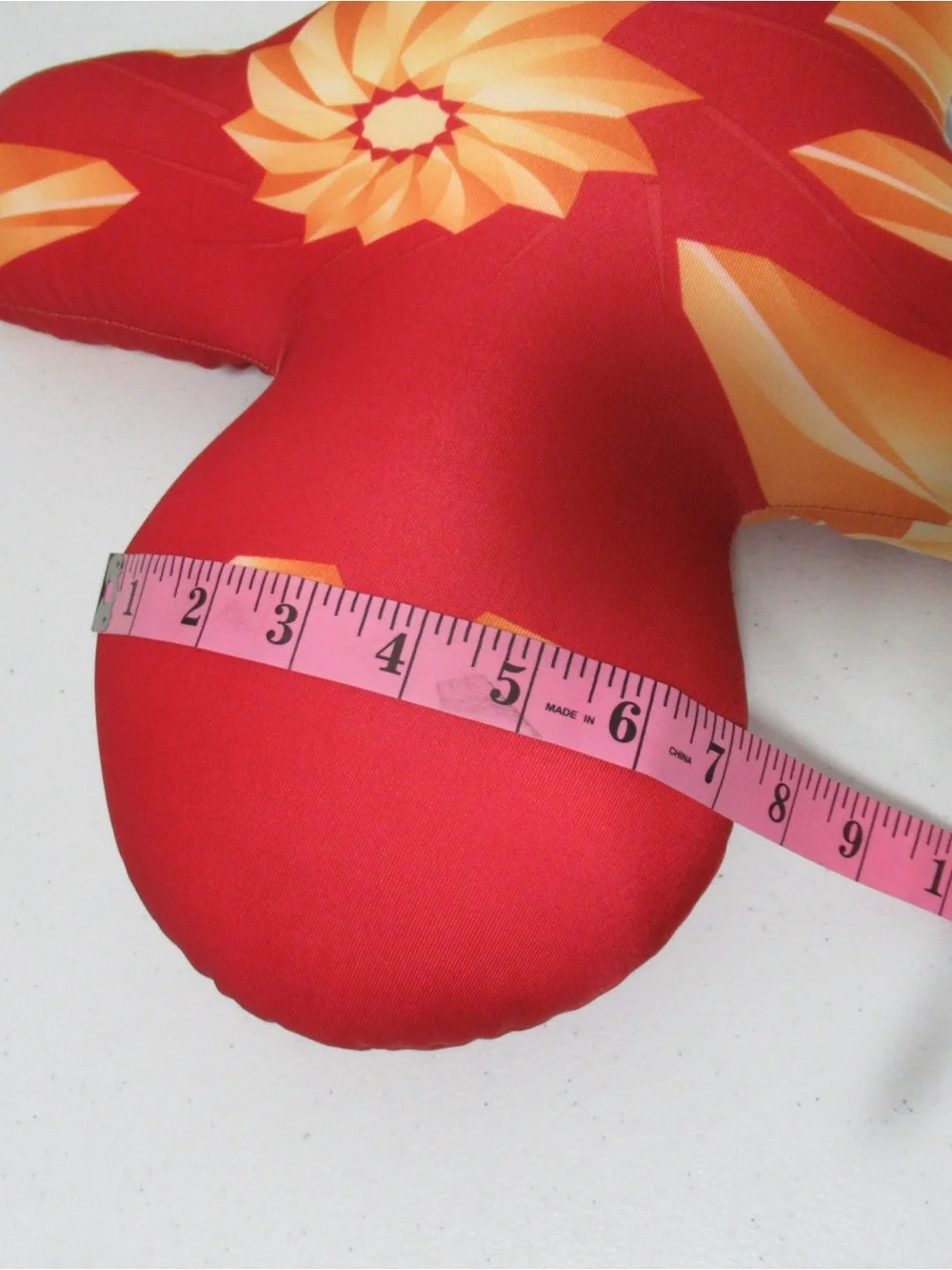 MOGU People Success Red Micro Bead Stuffed Pillow